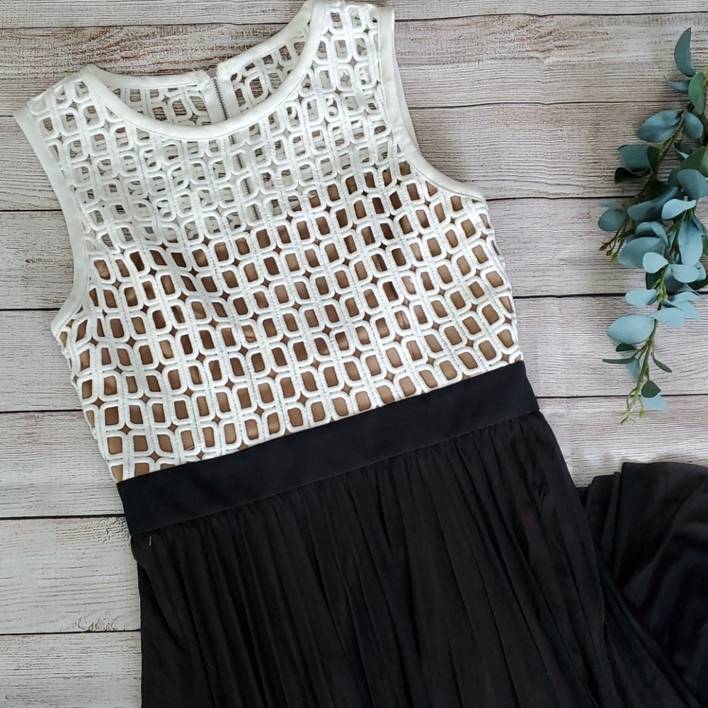 Lattice formal dress